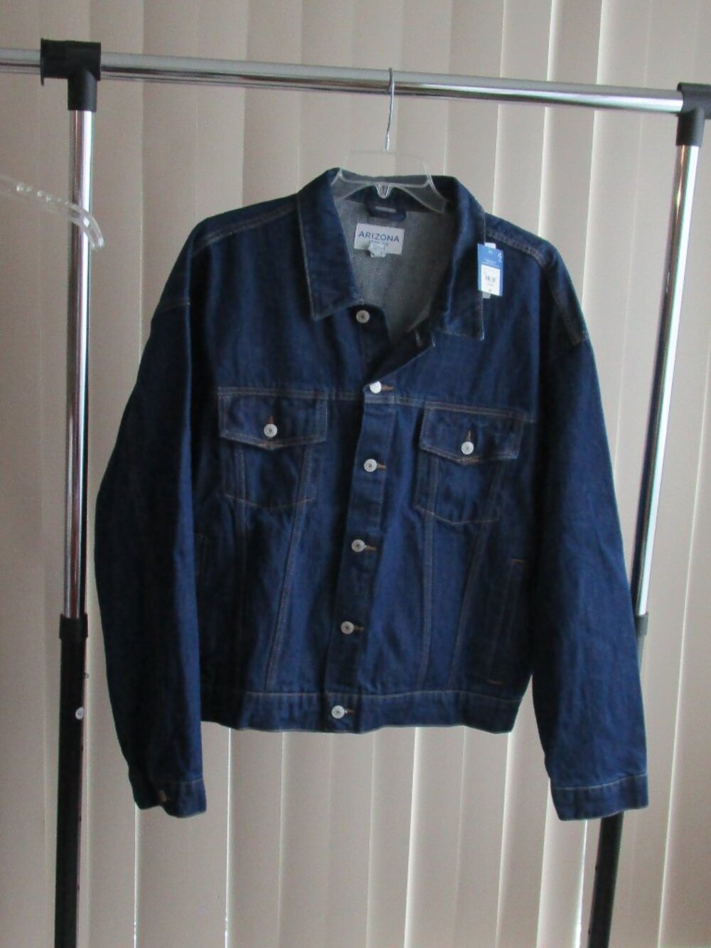 Arizona Jean Co Denim Trucker Jacket men XXL - blue